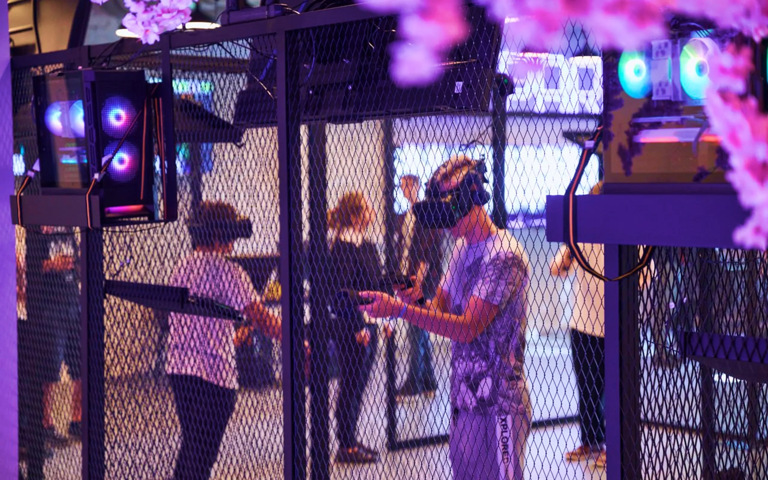 Корпус И, 1 этаж, «Киберзона», зона одиночного VR