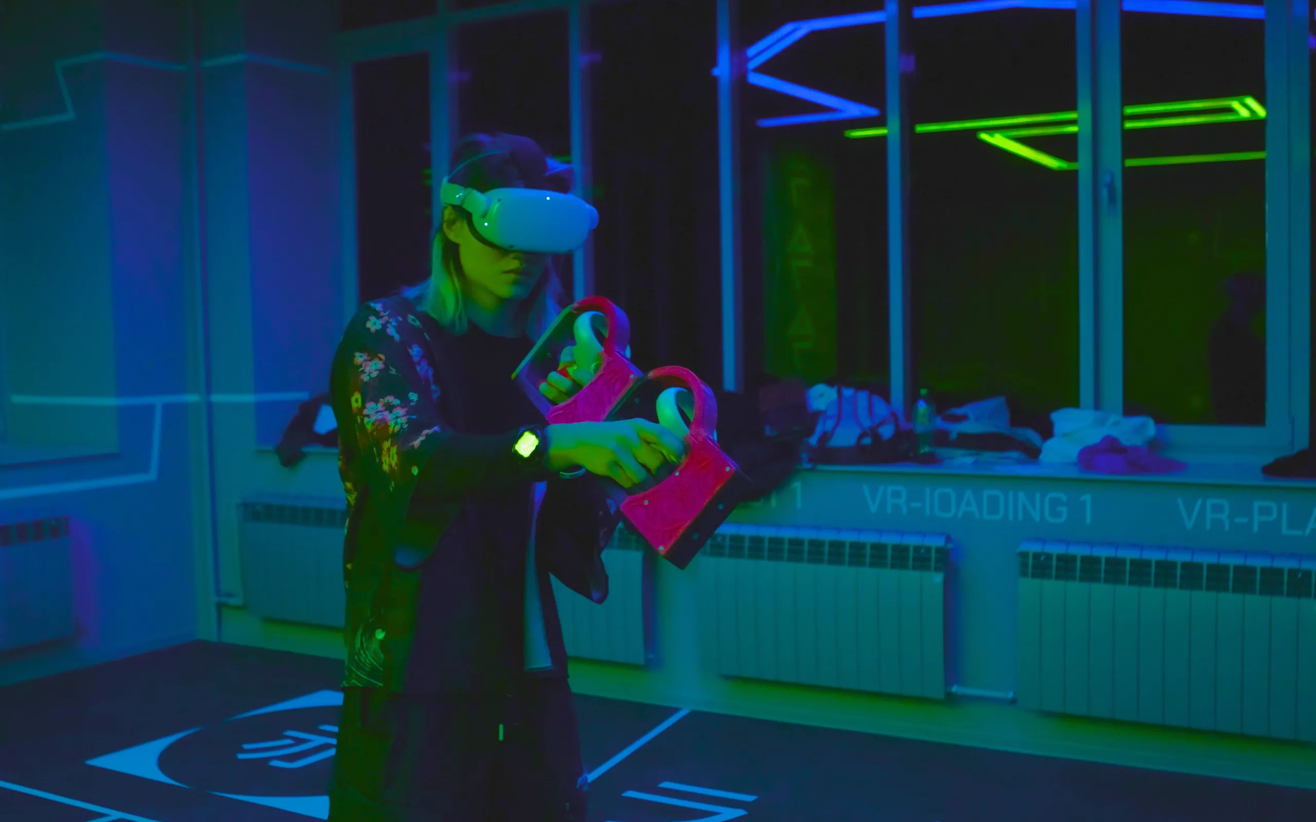 Корпус И, 1 этаж, «Киберзона», арена VR