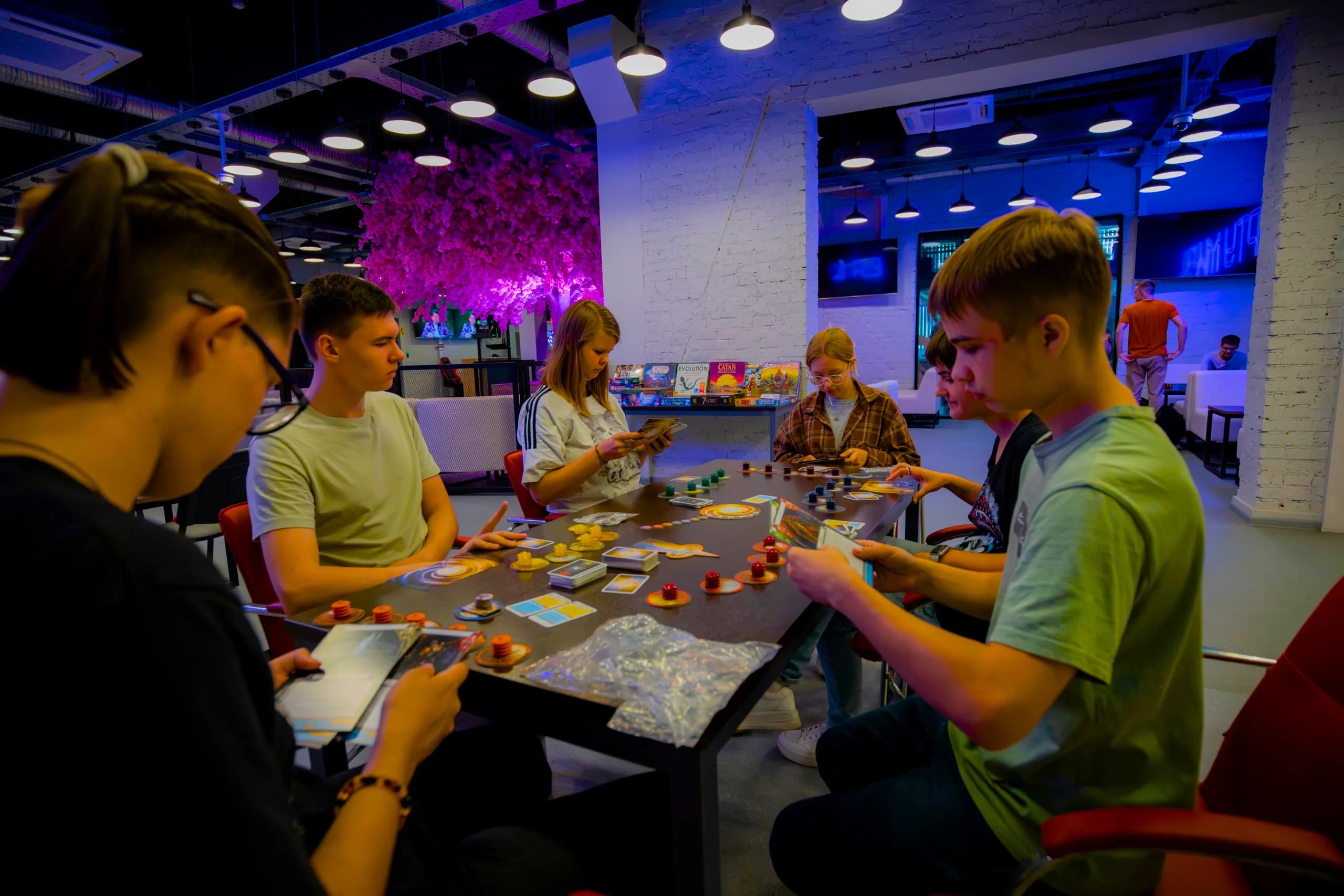 Чилл-зона в «Киберзоне», корпус И