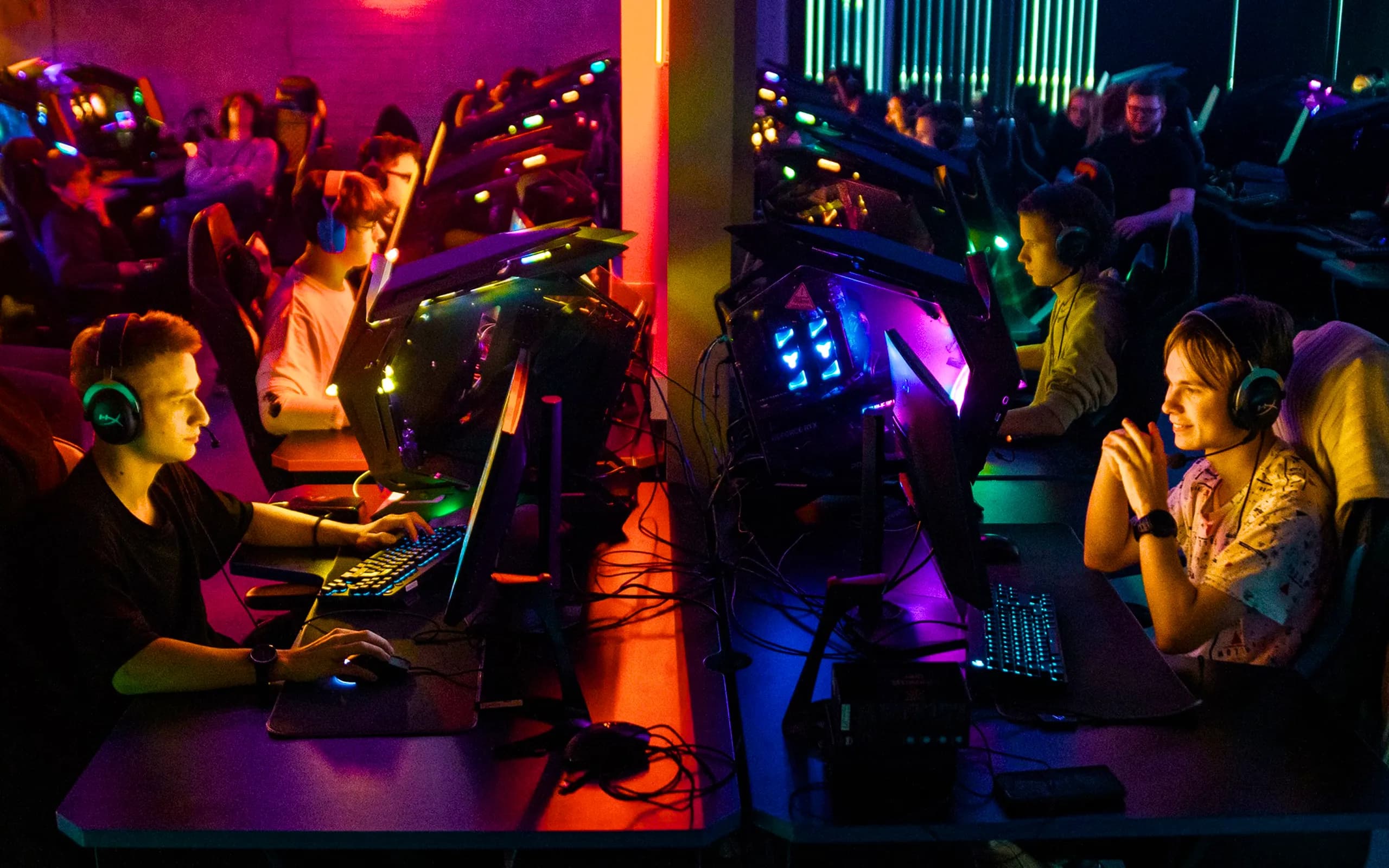 Корпус И, 1 этаж, «Киберзона», игровая зона