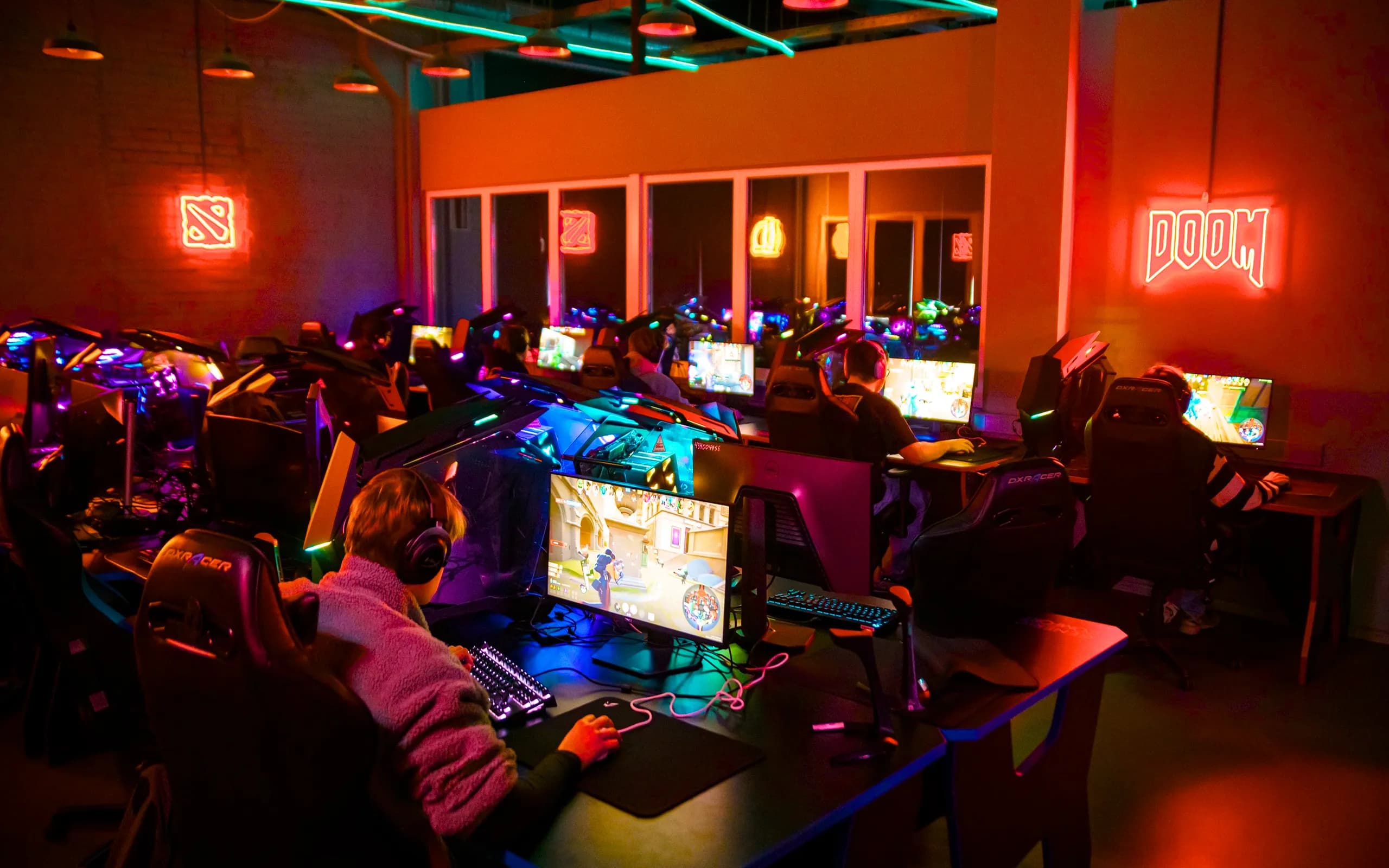 Корпус И, 1 этаж, «Киберзона», игровая зона