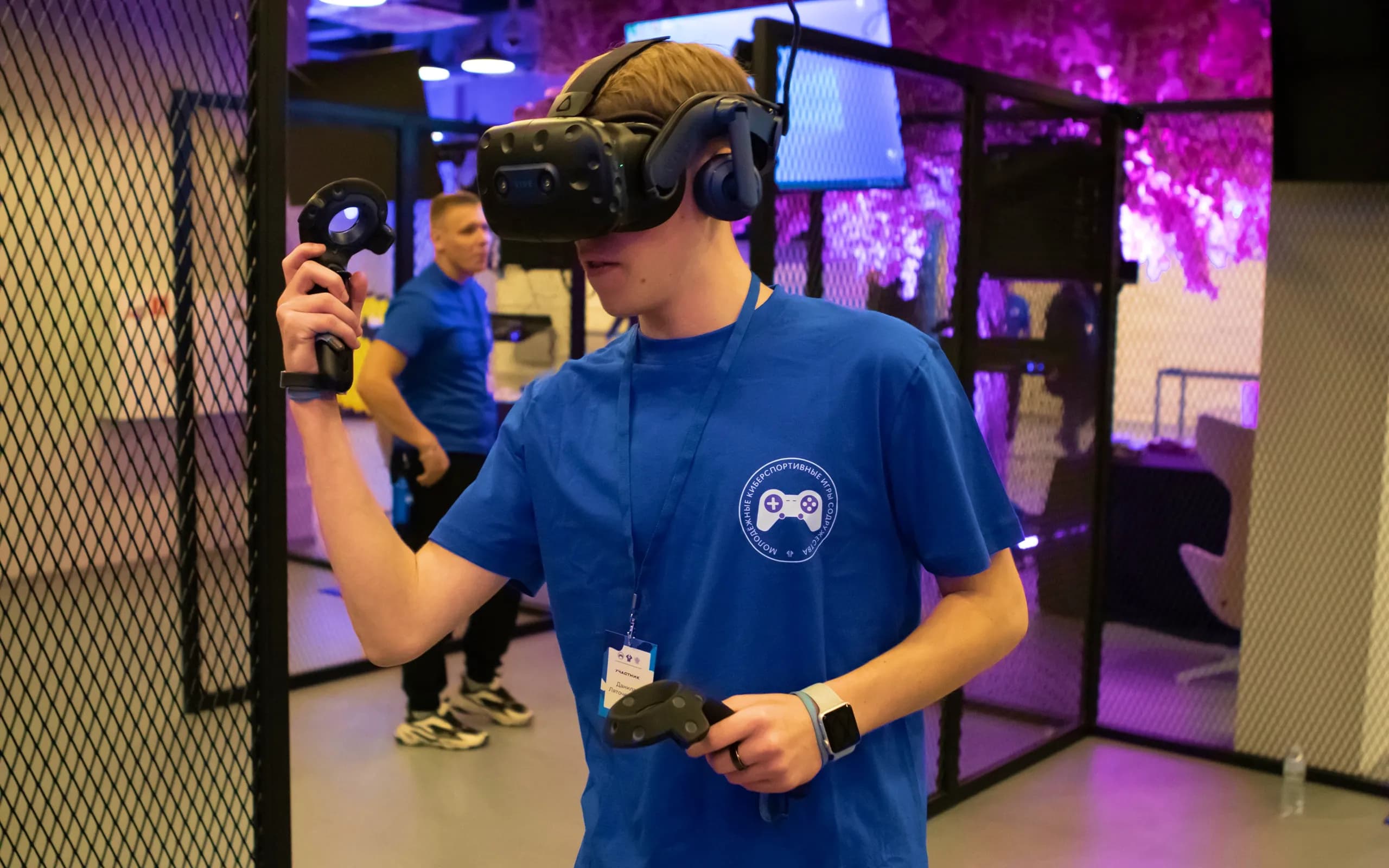 Корпус И, 1 этаж, «Киберзона», зона одиночного VR