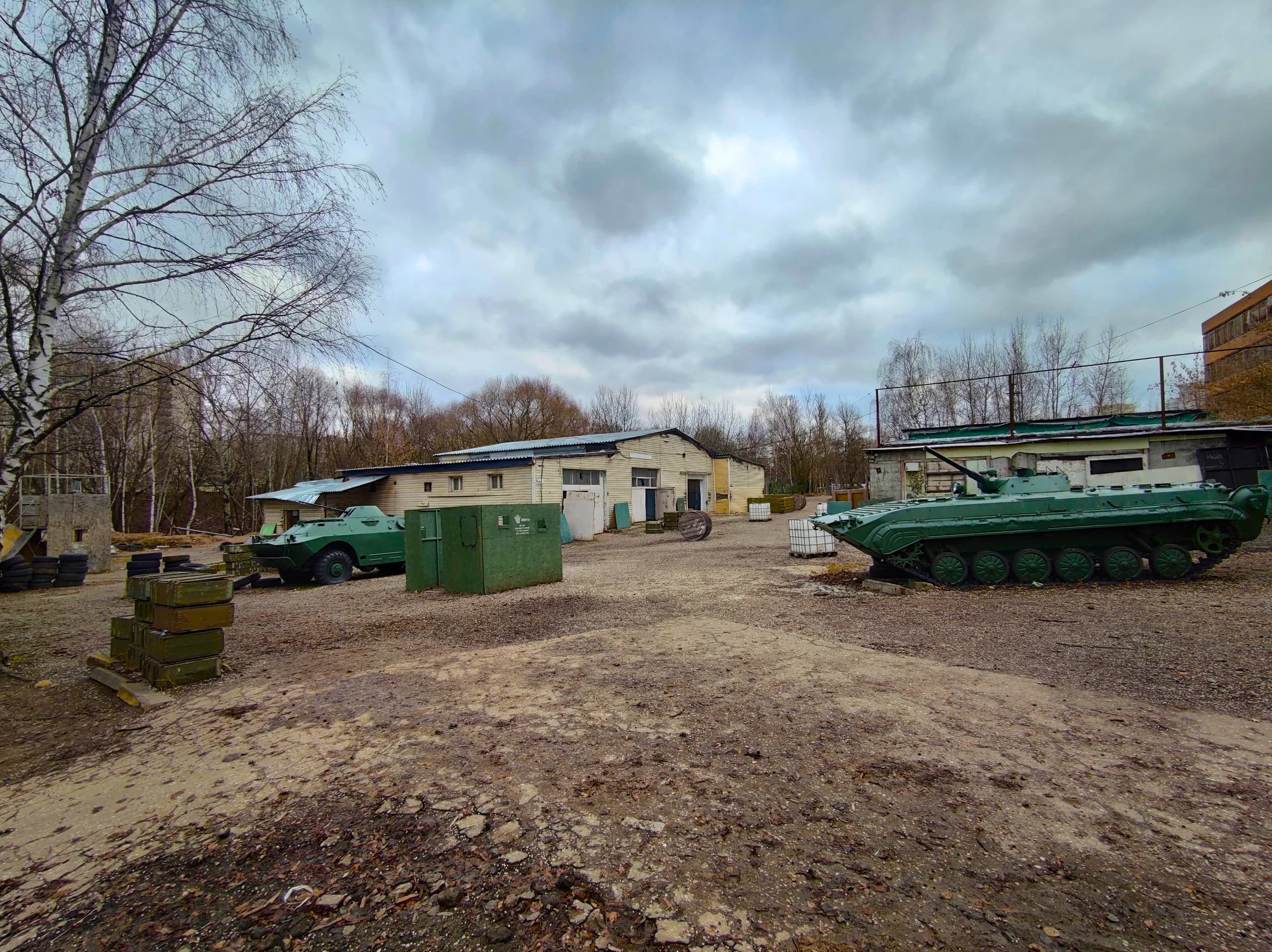 Страйкбольный полигон