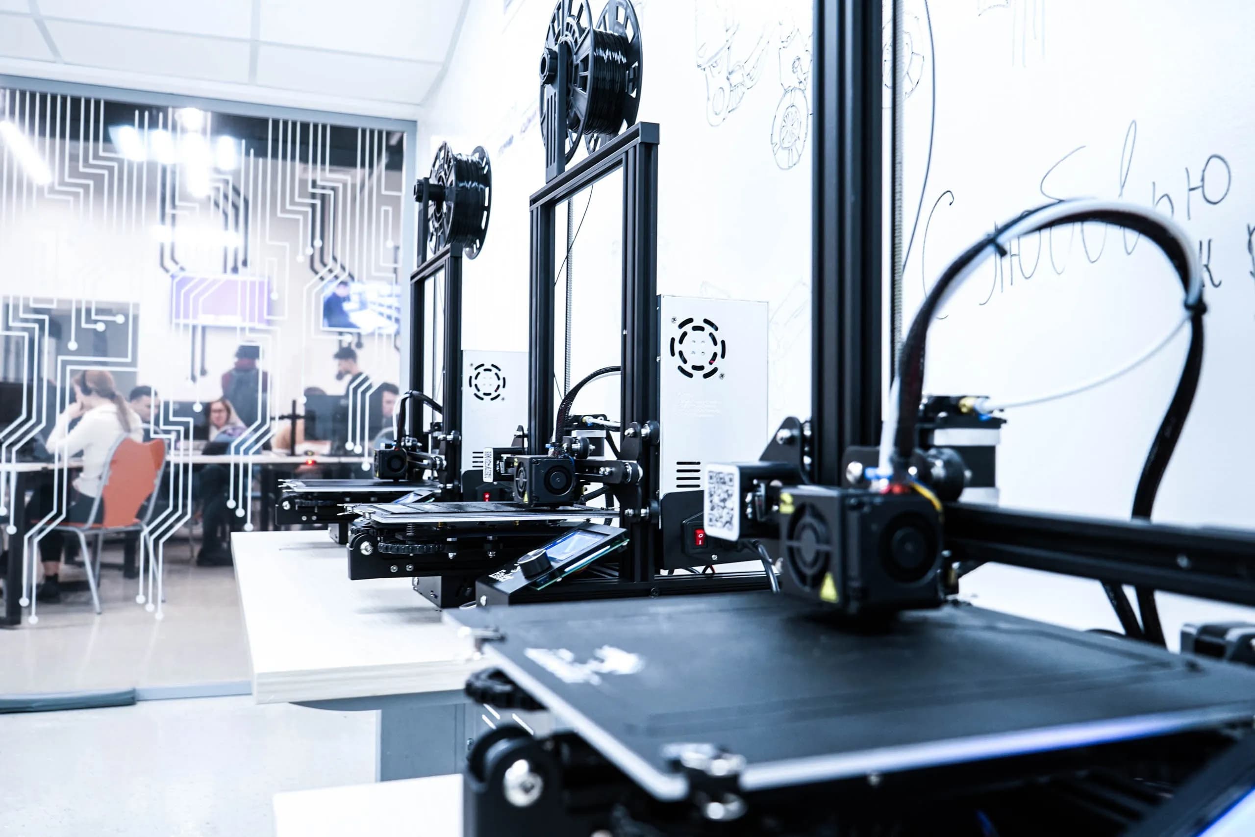 Корпус А, 1 этаж, Техноковоркинг, Проектная зона