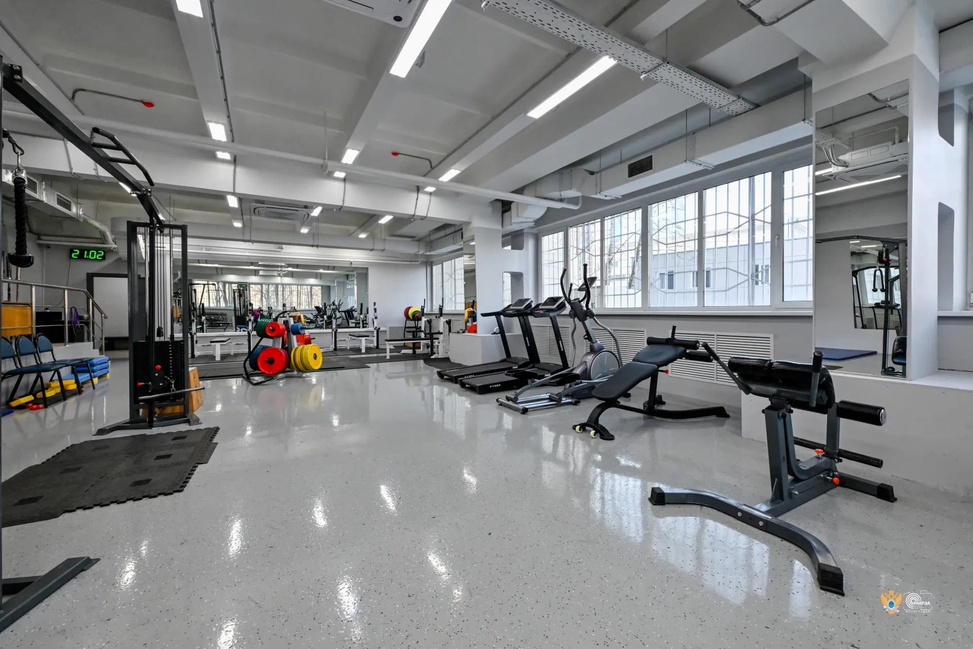 Спортивный комплекс, тренажёрный спортивный зал