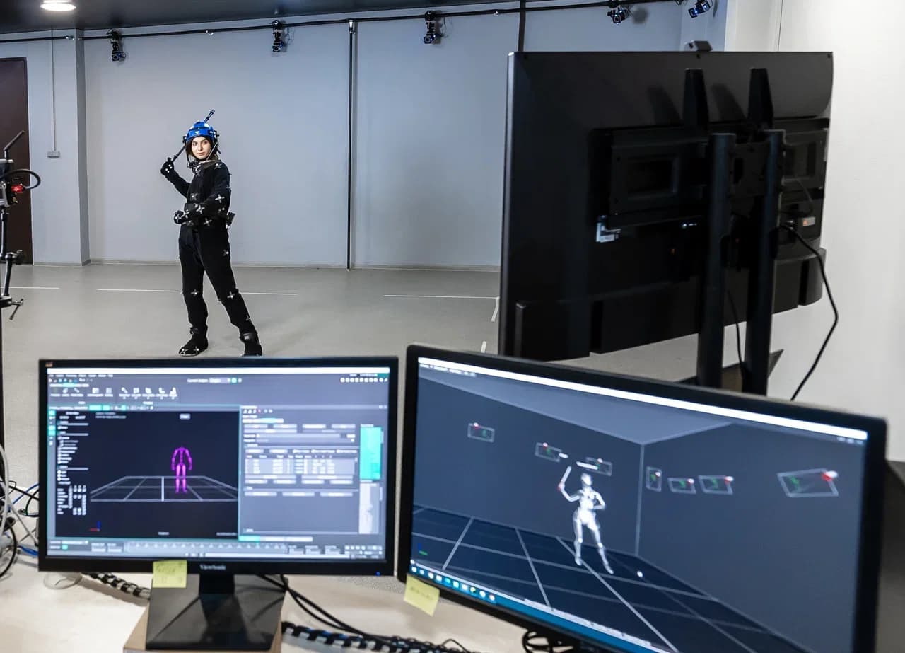 ПЕРВАЯ MOTION CAPTURE ЛАБОРАТОРИЯ