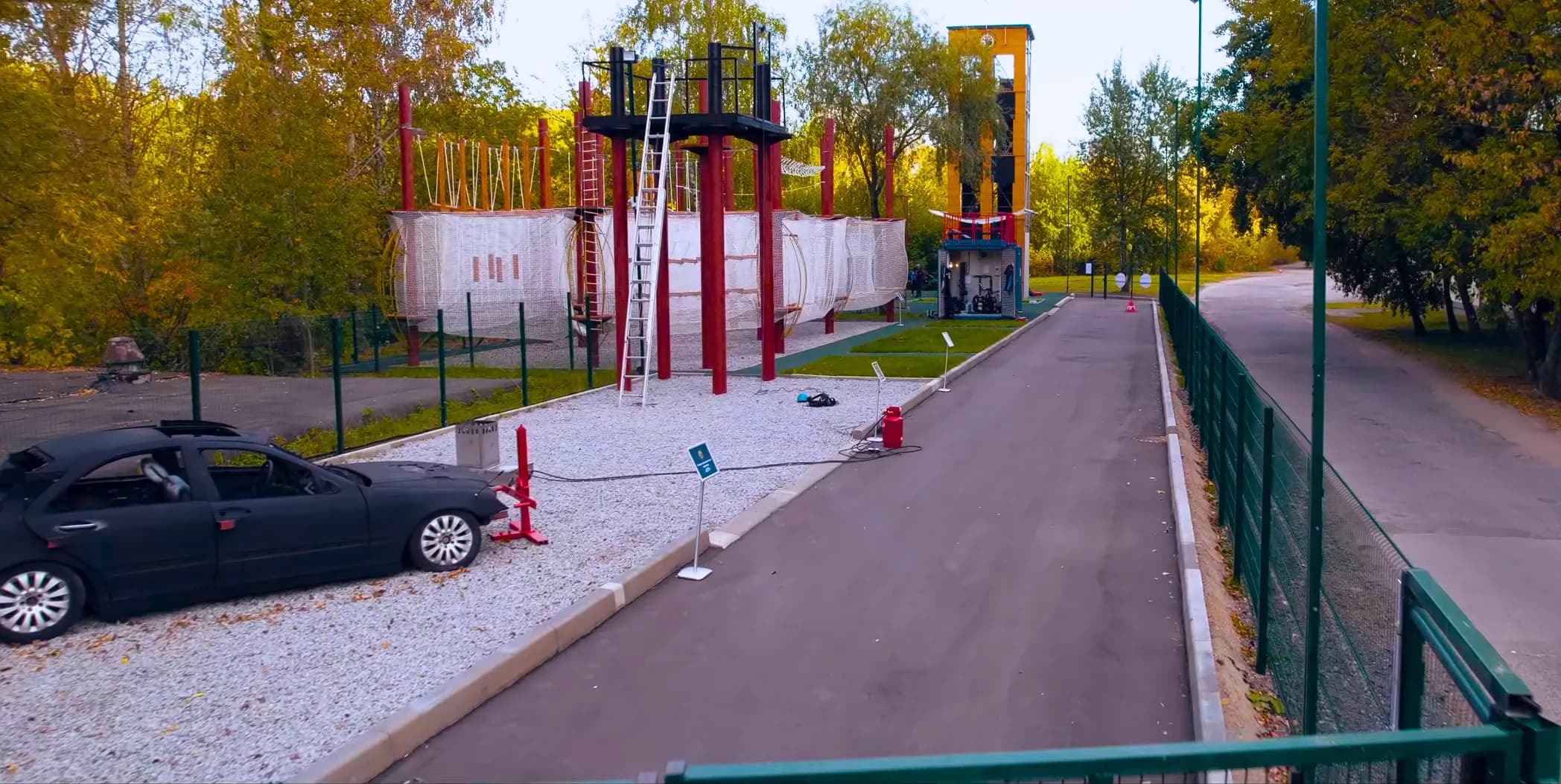 Универсальный учебно-тренировочный комплекс подготовки студентов-спасателей