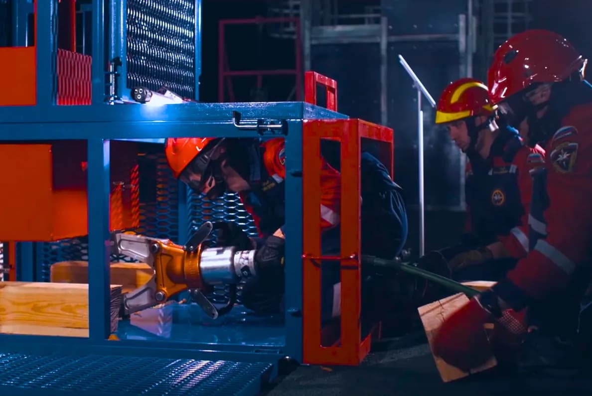 Универсальный учебно-тренировочный комплекс подготовки студентов-спасателей